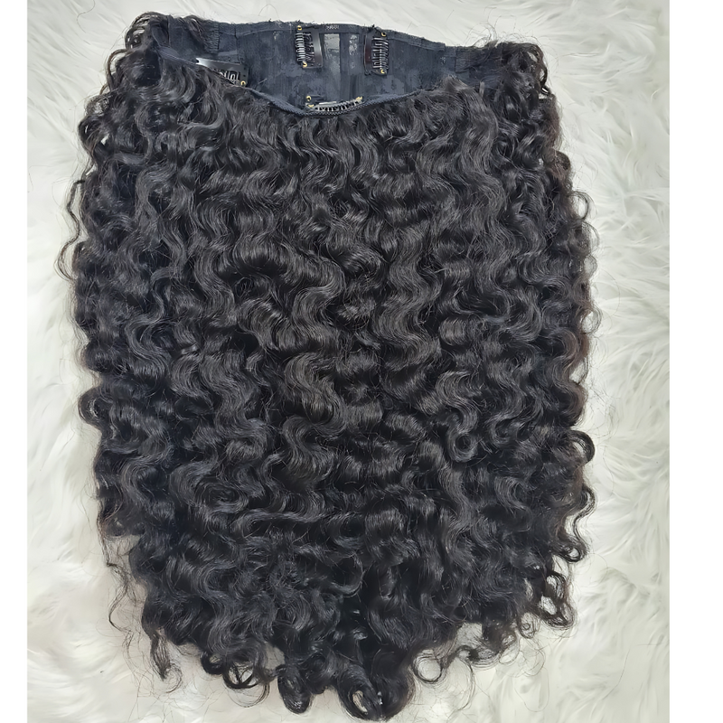 Burmese Curly UPART Wig