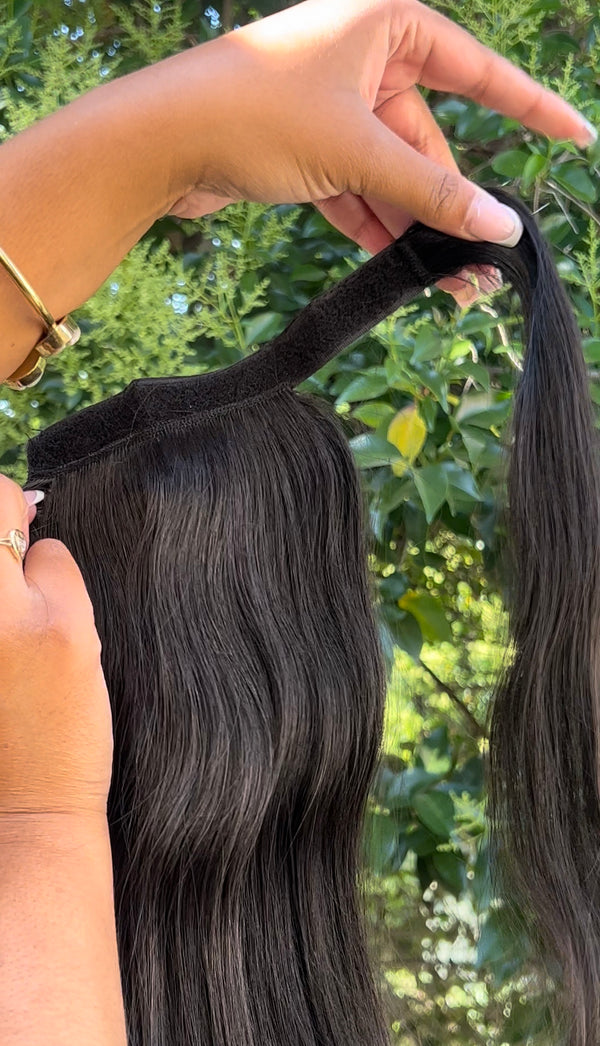 Clip on ponytail