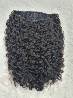 Burmese Curly UPART Wig